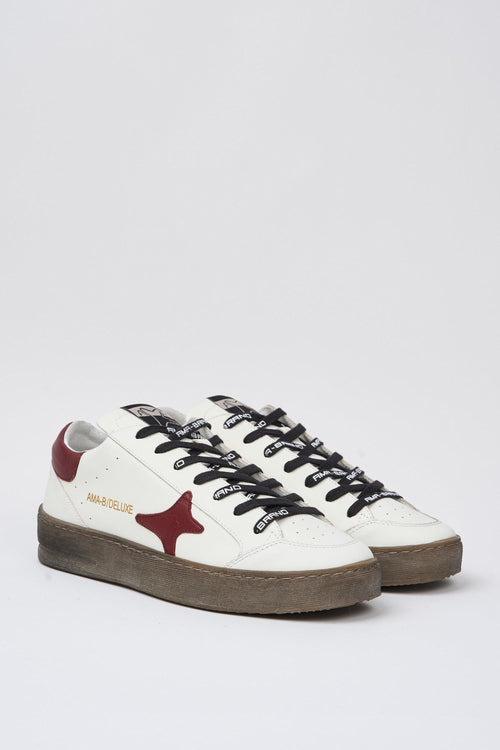 Sneaker Bianco/rosso Uomo - 2