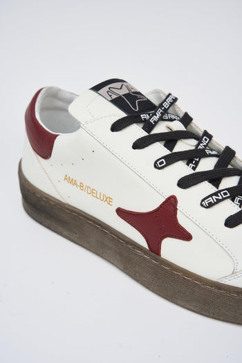 Sneaker Bianco/rosso Uomo - 4