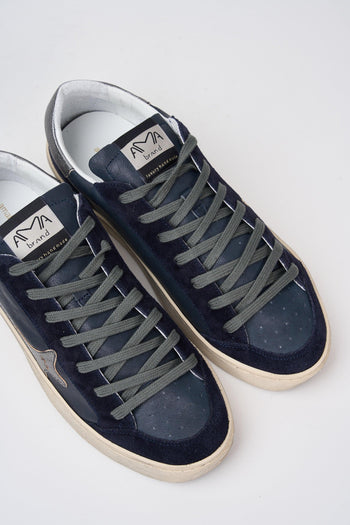 Sneaker Blu Uomo - 3