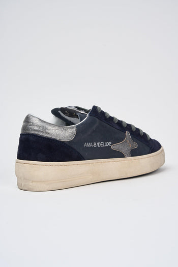 Sneaker Blu Uomo - 5