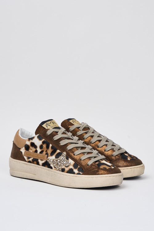 Sneaker Marrone/leo Donna - 2