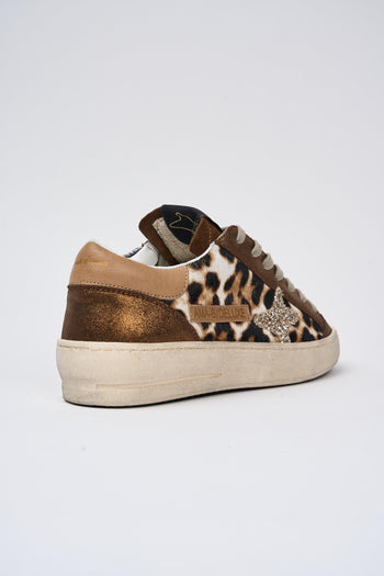 Sneaker Marrone/leo Donna - 5