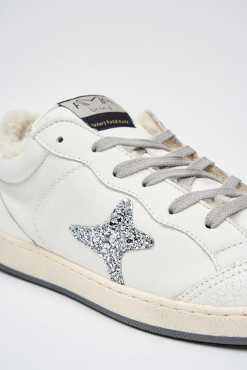 Sneaker Bianco/argento Donna - 4