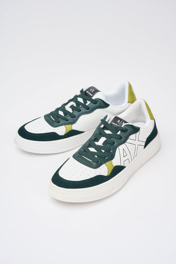 Sneaker Bianco/verde Uomo - 6