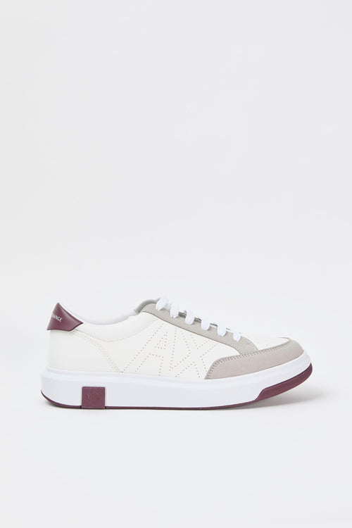 Sneaker Op.white+bord Uomo