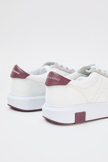 Sneaker Op.white+bord Uomo - 5