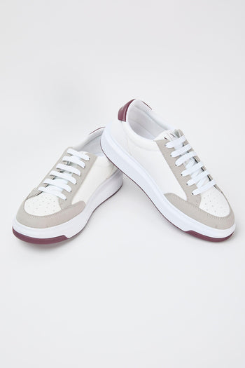 Sneaker Op.white+bord Uomo - 6