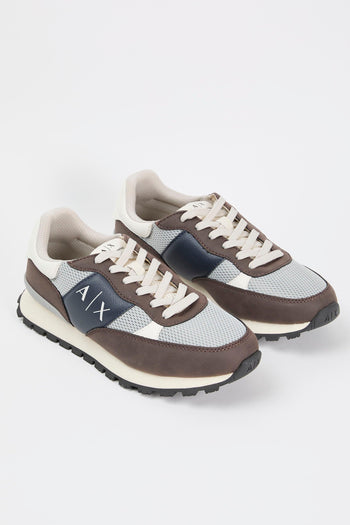 Sneaker Choco+grey Uomo - 3