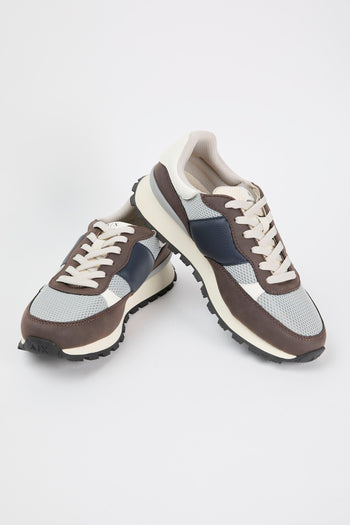 Sneaker Choco+grey Uomo - 7