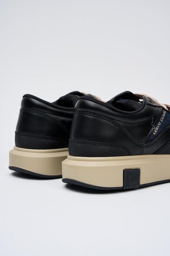 Sneaker Black+denim Uomo - 5