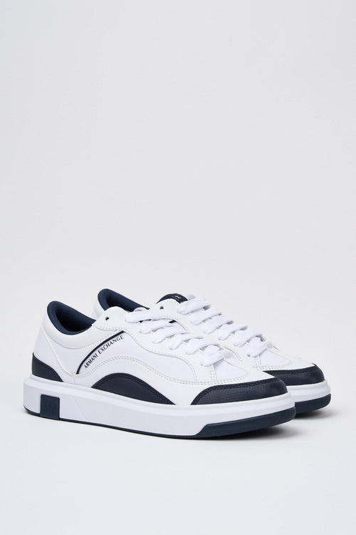 Sneaker Op.white+navy Uomo - 2