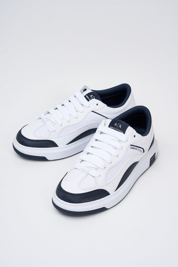 Sneaker Op.white+navy Uomo - 6