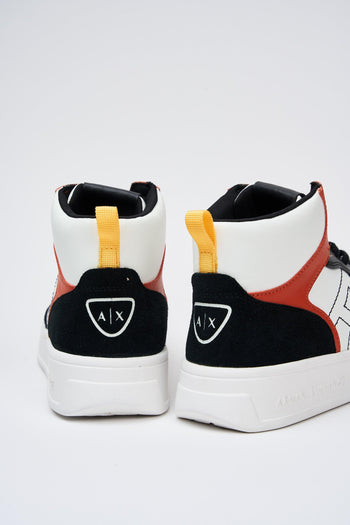 Sneaker Black+orange Uomo - 5