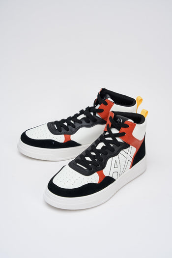 Sneaker Black+orange Uomo - 6