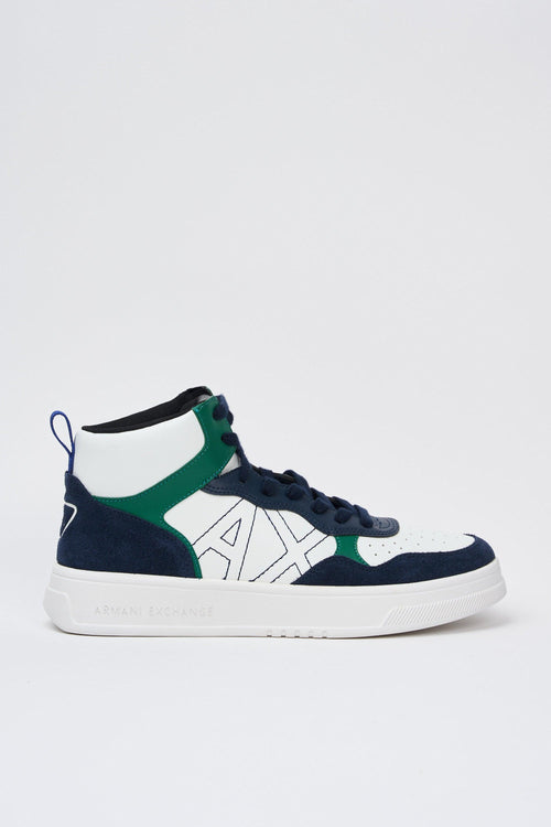 Sneaker Navy+green Uomo