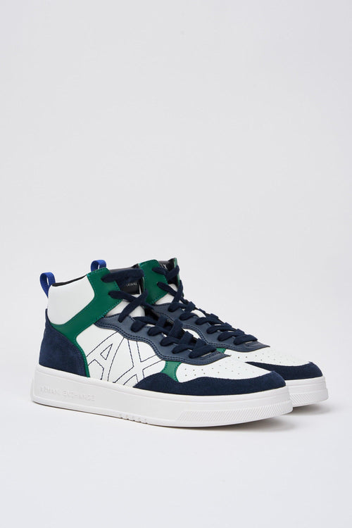 Sneaker Navy+green Uomo - 2