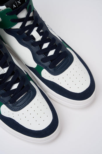 Sneaker Navy+green Uomo - 4