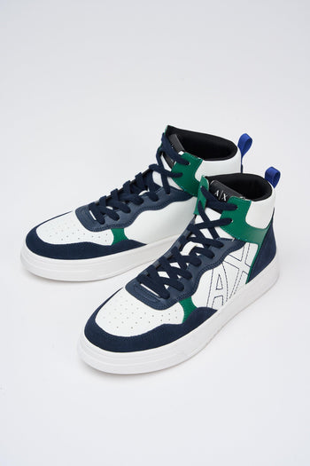 Sneaker Navy+green Uomo - 5