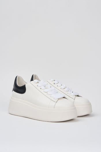 Sneaker White / Black Donna - 2