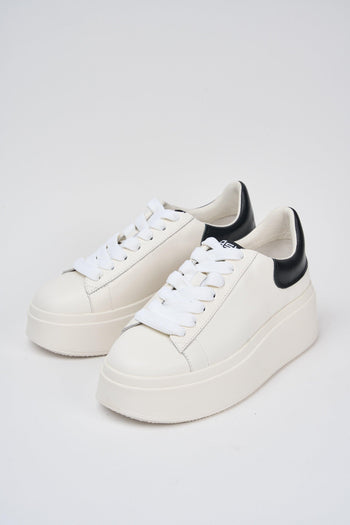 Sneaker White / Black Donna - 5