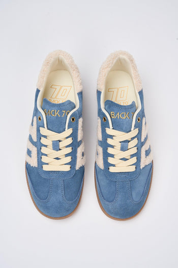 Back 70 Sneaker Blue Real Donna - 3