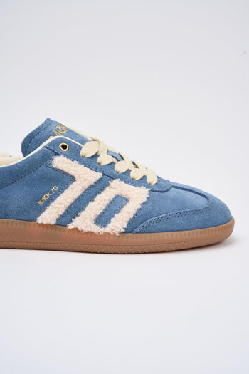 Back 70 Sneaker Blue Real Donna - 4