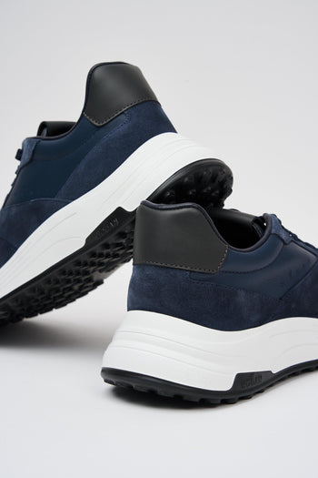 Sneaker Blu Uomo - 5