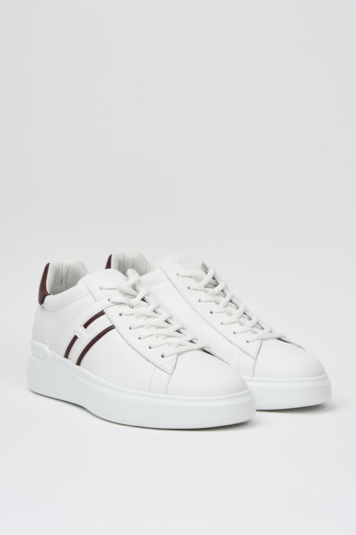 Sneaker Bianco+bordeaux Uomo - 2