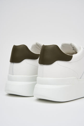 Sneaker Bianco+verde Uomo - 5