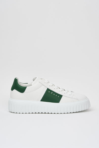 Sneaker Bianco+alloro Uomo