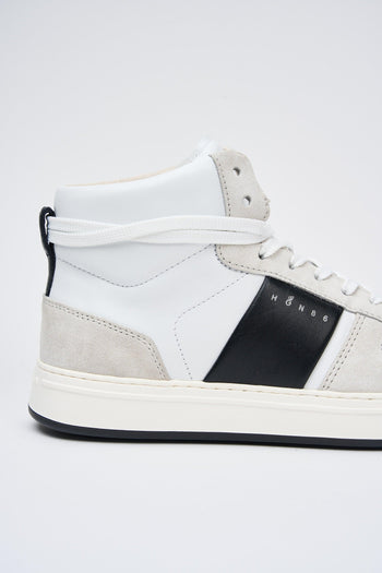 Sneaker Bianco+nero Uomo - 4