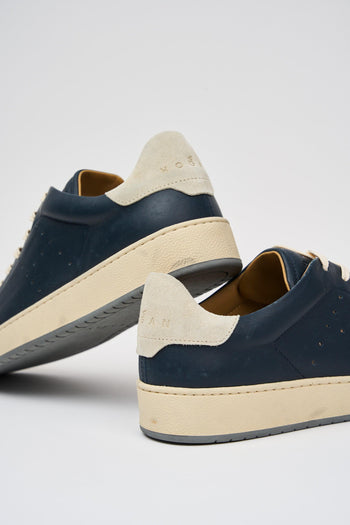 Sneaker Blu+beige Uomo - 6