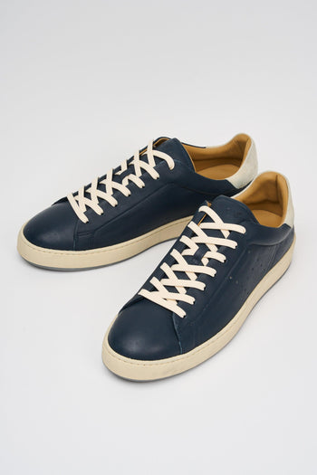 Sneaker Blu+beige Uomo - 7