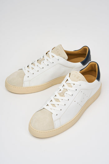 Sneaker Bianco+blu Uomo - 6