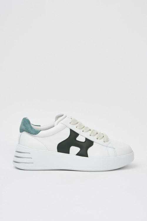 Sneaker Bianco+verde Donna