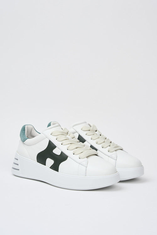 Sneaker Bianco+verde Donna - 2