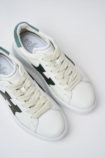 Sneaker Bianco+verde Donna - 3