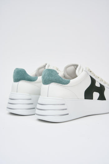 Sneaker Bianco+verde Donna - 5