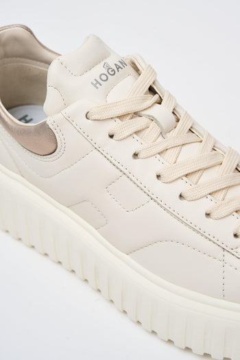 Sneaker Panna+oro Donna - 4