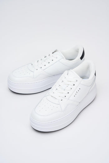 Sneaker Bianco+nero Donna - 6