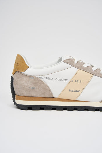 Sneaker Bianco+visone Donna - 4