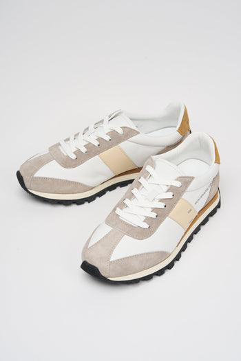 Sneaker Bianco+visone Donna - 6