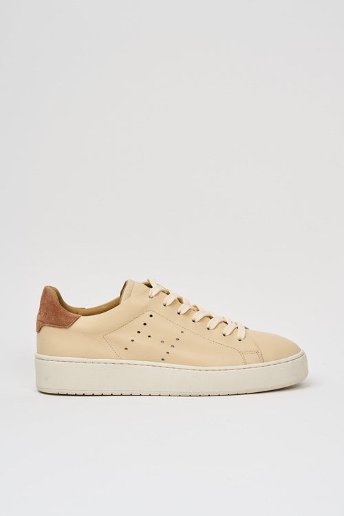 Sneaker Beige+mattone Donna