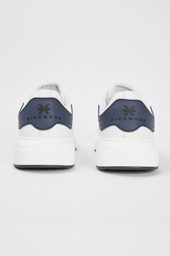 Sneaker White/navy Uomo - 5