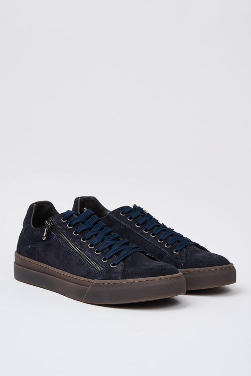 Sneaker Blu Uomo - 2