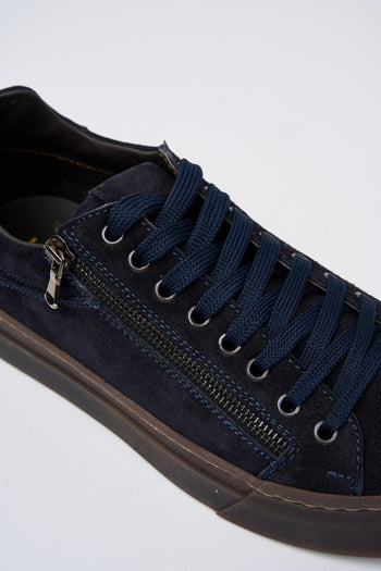 Sneaker Blu Uomo - 4