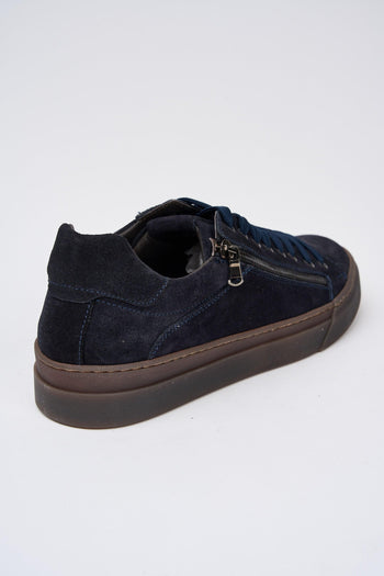 Sneaker Blu Uomo - 5