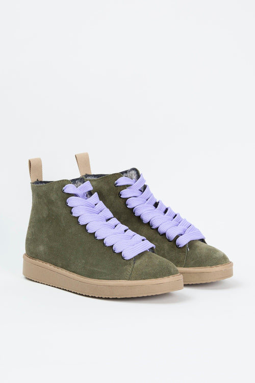 Polacchino Military Green Urban Violet Donna - 2