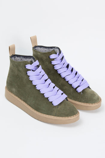 Polacchino Military Green Urban Violet Donna - 3