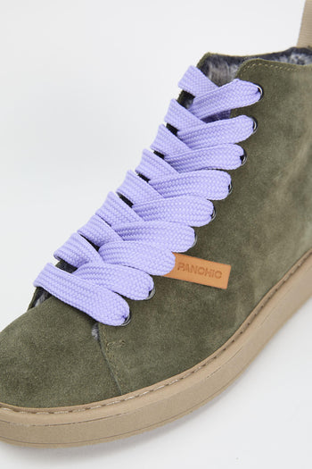 Polacchino Military Green Urban Violet Donna - 4